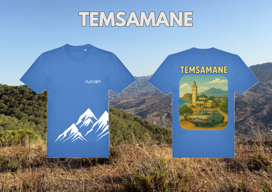 T-Shirt Villes du Rif Bleu