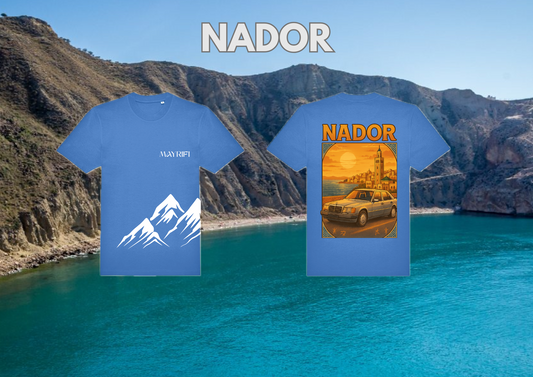 T-Shirt Villes du Rif Bleu